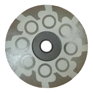 Vector Echo Resin Filled Cup Wheels Circle Pattern 4" Fine 5/8"-11