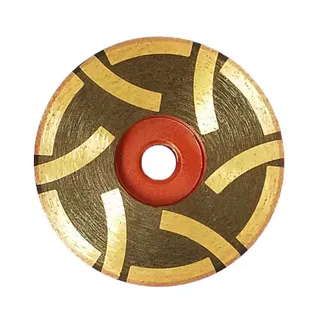 Vector Plus Resin Filled Cup Wheel 4" Fine Red 5/8"-11