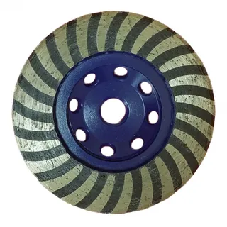 Vector Turbo Cup Wheel with Resin Fill 4" Coarse 5/8"-11