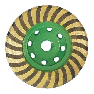 Vector Turbo Cup Wheel with Resin Fill 4" Medium 5/8"-11
