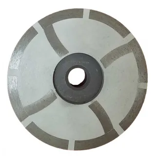 Vector Echo Resin Filled Cup Wheel 4" Fine 5/8"-11