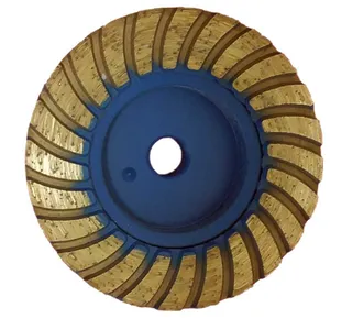 Vector Plus Turbo Cup Wheel 4" Coarse Blue 5/8"-11