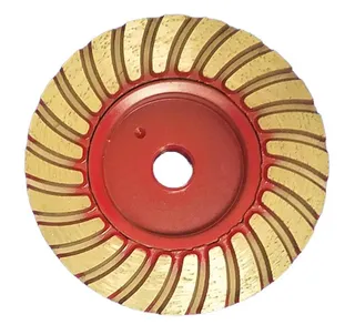 Vector Plus Turbo Cup Wheel 4" Fine Red 5/8"-11