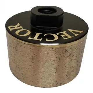 Vector Sink Wheel  3" x 1-1/2" Sintered 120 Grit 5/8-11 Threaded