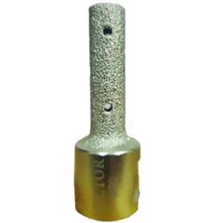 Vector Plus Vacuum Brazed Zero Tolerance Wheel 1/2", 60 Grit 5/8"-11