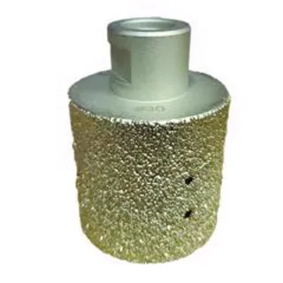 Vector Plus Vacuum Brazed Zero Tolerance Wheel 2", 30 Grit 5/8"-11