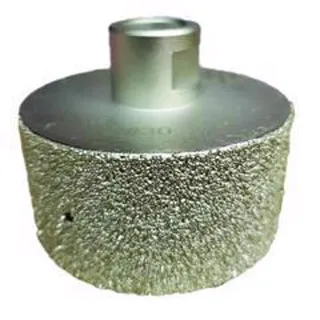 Vector Plus Vacuum Brazed Zero Tolerance Wheel 3", 30 Grit 5/8"-11