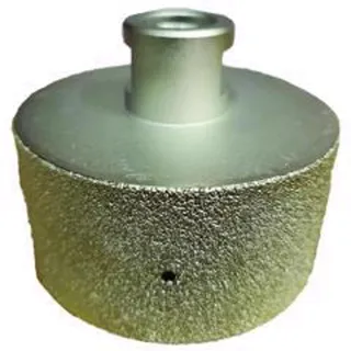 Vector Plus Vacuum Brazed Zero Tolerance Wheel 3", 60 Grit 5/8"-11