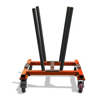Abaco V-Cart, Black Rubber AB-VCart
