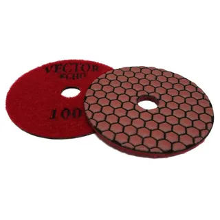 Vector Echo Dry Polishing Pad 4" 100 Grit