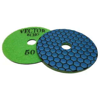 Vector Echo Dry Polishing Pad 4" 50 Grit