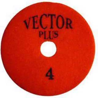Vector Plus Engineered Stone 5 Step Wet Pad 4" Position 4