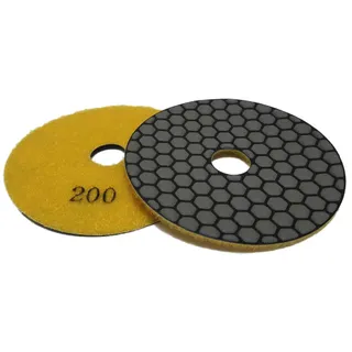Vector Dry Polishing Pad 4" 200 Grit