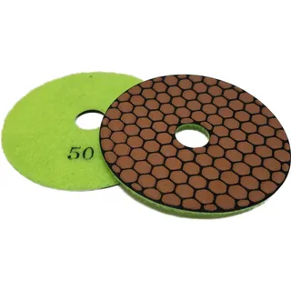 Vector Dry Polishing Pad 4" 50 Grit