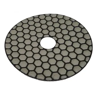 Vector Dry Polishing Pad 4" White Buff