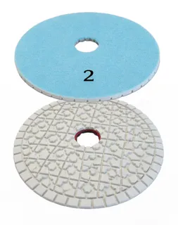 Vector GT 3 Step Wet Polishing Pad 4" Position 2