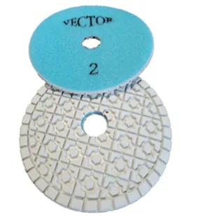 Vector GT 3 Step Wet Polishing Pad 4" Position 2