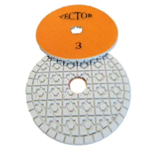 Vector GT 3 Step Wet Polishing Pad 4" Position 3