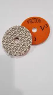 Vector 3 Step V3 Polishing Pad 4" Position 3