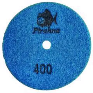 Piranha Wet Polishing Pad 4" 400 Grit