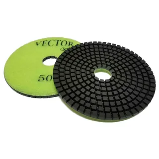 Vector XP Premium Wet Polishing Pad 4" 50 Grit