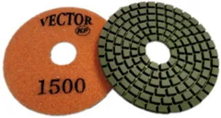 Vector KP Wet Polishing Pad 5" 1500 Grit