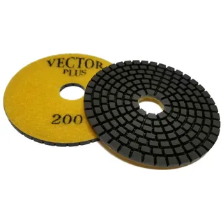 Vector KP Wet Polishing Pad 5" 200 Grit