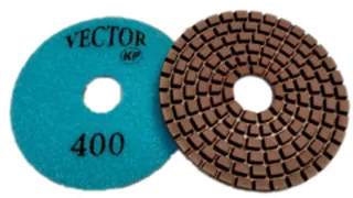 Vector KP Wet Polishing Pad 5" 400 Grit