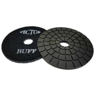 Vector Polishing Pad Wet 4" Black Buff