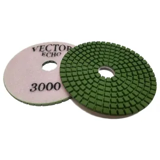 Vector Echo Wet Polishing Pad 4" 3000 Grit