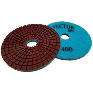 Vector GT Wet Polishing Pad 4" 400 Grit