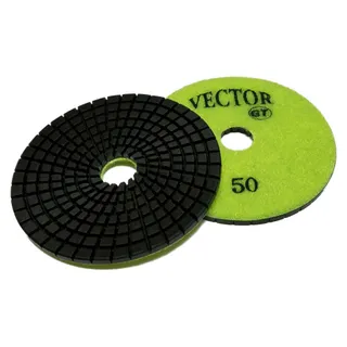 Vector GT Wet Polishing Pad 4" 50 Grit