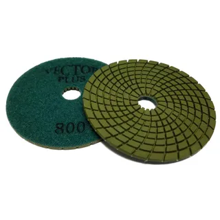 Vector Plus KP Wet Polishing Pad 4" 800 Grit