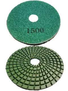 Vector Turbo Swirl Polishing Pad 4" 1500 grit