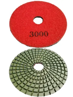 Vector Turbo Swirl Polishing Pad 4" 3000 grit