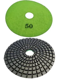Vector Turbo Swirl Polishing Pad 4" 50 grit