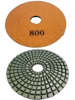 Vector Turbo Swirl Polishing Pad 4" 800 grit