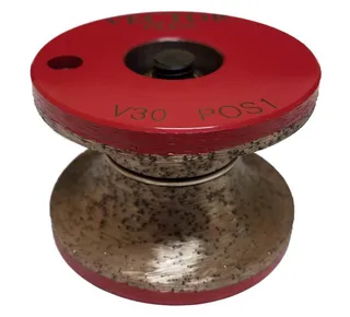 Vector Plus Router Bit Black Full Bullnose V30 Position 2