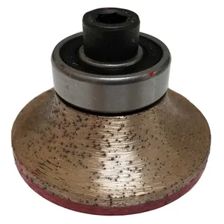 Vector Plus Router Bit Red Form B15 Half Bullnose Position 1