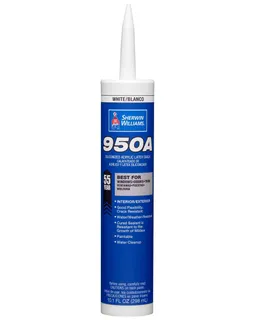 Sherwin Williams Siliconized Acrylic Latex Caulk White 950A