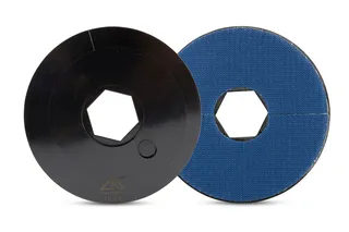 Alpha Backer Pad 5" Snail Lock with QRS