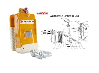 Aardwolf Slab Lifter AL50 Spare Parts