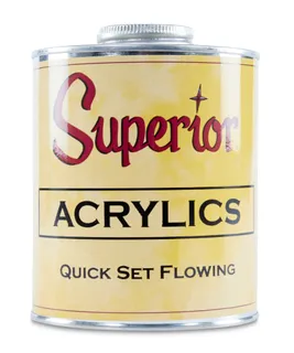 Superior Acrylics QuickSet Flowing Quart