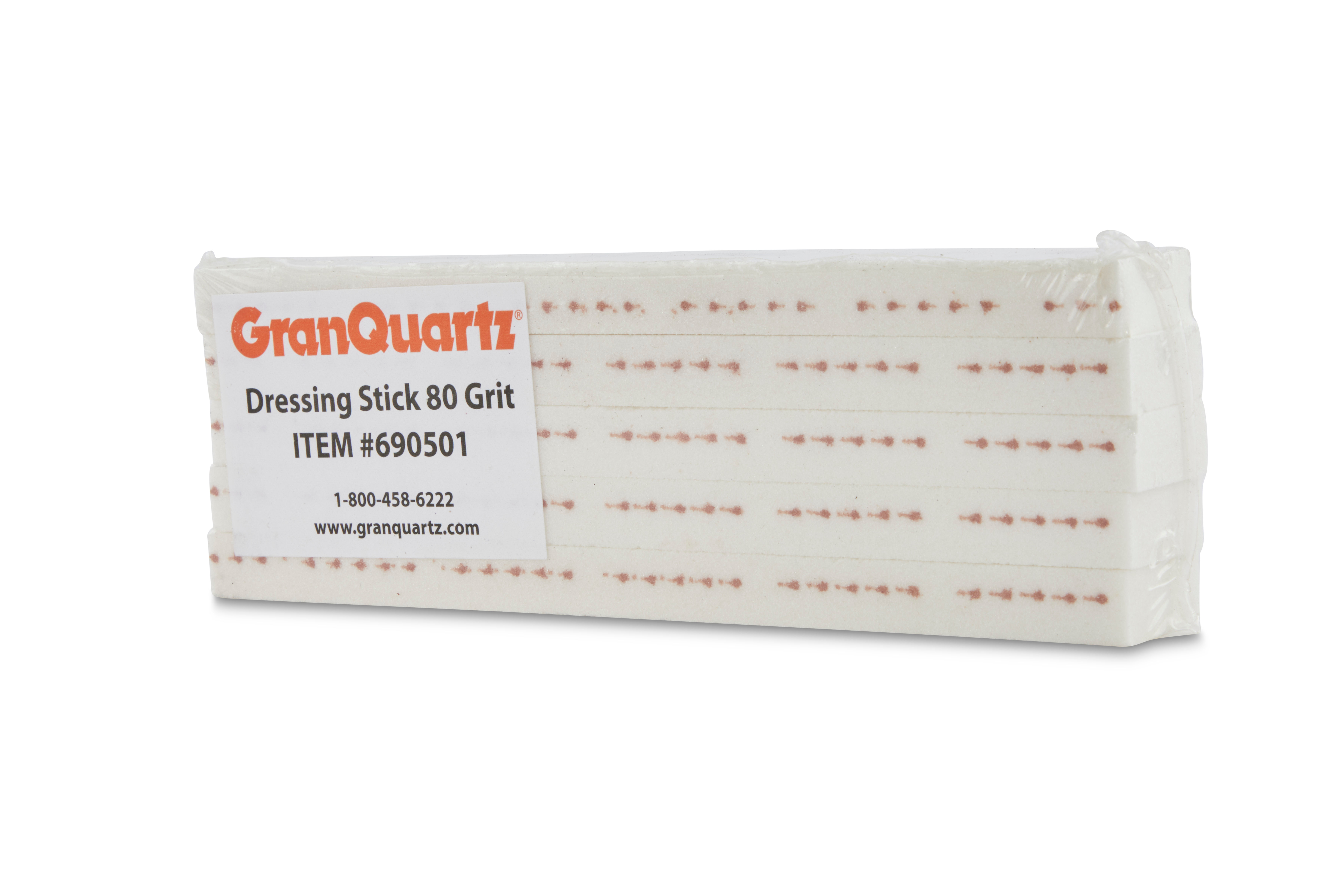 GranQuartz CNC Dressing Stick Pack Of 5, 1/2" X 1" X 8" 80 Grit, Coral