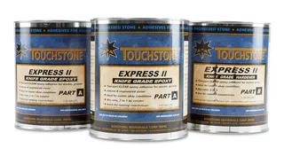 Touchstone Express II Knife Grade Clear Epoxy Gallon, 2 Part A 1 Part B