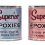 Superior E-1010 Knife Grade Epoxy Part A and B, 2 Gallons