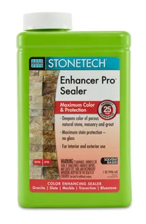 StoneTech Enhancer Pro Solvent Based Sealer, Quart