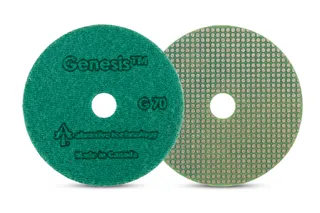 Abrasive Technology Genesis Diamond Disc 4" 70 Grit 5/8" Hole