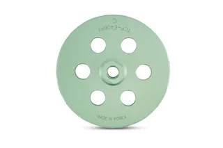Keystone Green Cup Wheel 6" Coarse Flat 5/8"-11