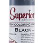 Superior Color Paste Black 8 oz Bottle